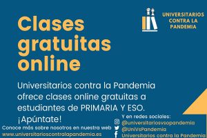 Universitarios contra la pandemia