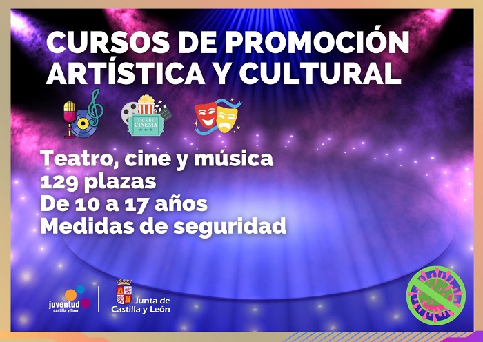 Programa «cursos de formación juvenil para la promoción artística y cultural 2021»