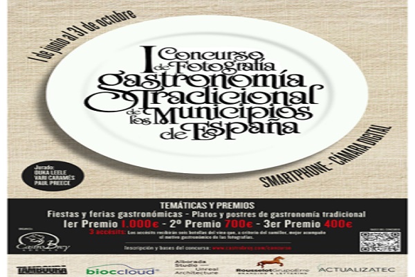 I Concurso de Fotografía gastronomía tradicional de los Municipios de España.