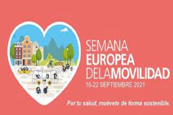 ‘Por tu salud, muévete de forma sostenible’ Semana Europea de la Movilidad. Del 16 al 22 de septiembre