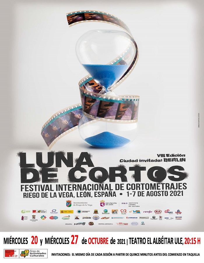 'Luna de cortos' Festival Internacional de Cortometrajes 2021. En el Albéitar, miércoles 20 y 27 de octubre; 20,15 h