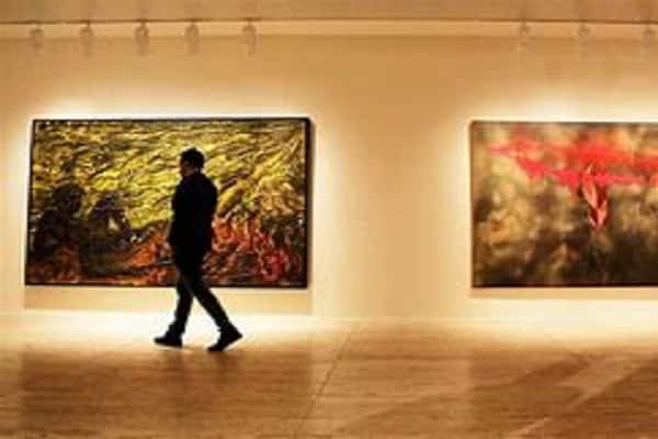 Exposición ＂Alma Tierra＂ de José Manuel Navia en el Museo de León