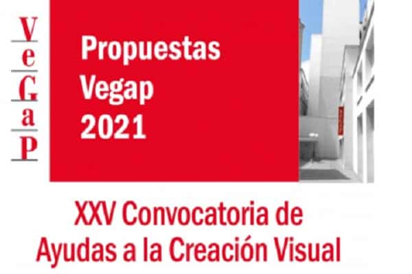 XXV Convocatoria de ayudas a la creación visual VEGAP 2021.