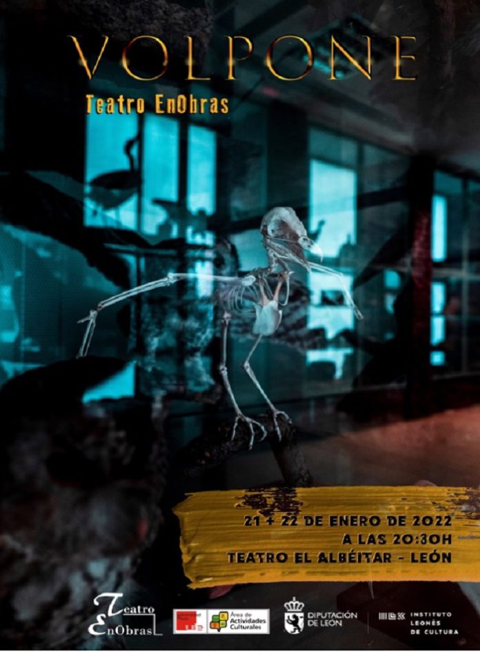 Teatro EnObras, presenta “VOLPONE” de Ben Jonson. El