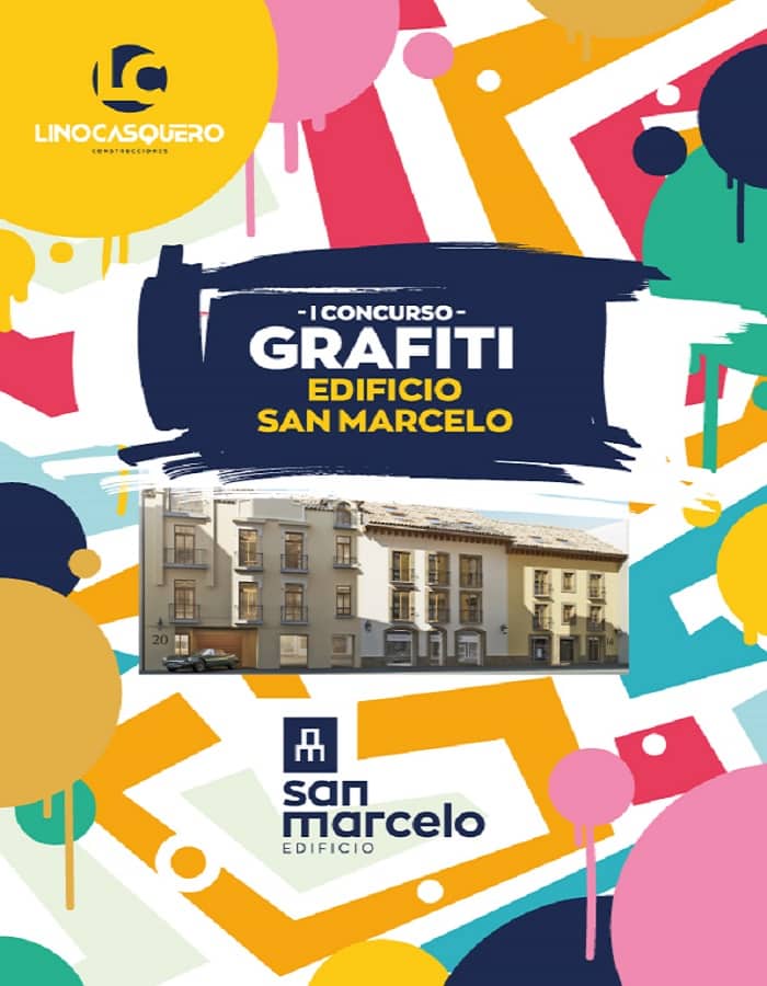 Concurso de Grafiti Edificio San Marcelo. Calle La Rúa 16. Viernes 1 y sábado 2 de abril