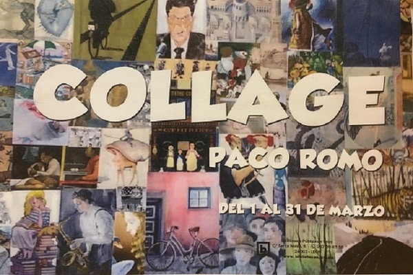 Paco Romo expone sus 'Collages del confinamiento'. Biblioteca Pública, hasta 31 marzo