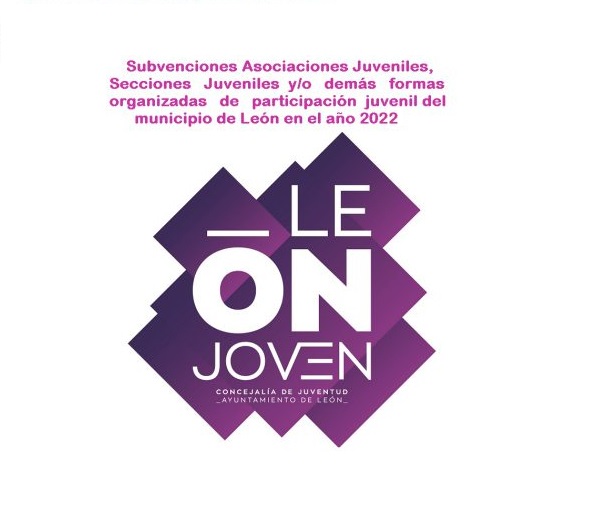 Subvenciones Asociaciones Juveniles del municipio de León, 2022