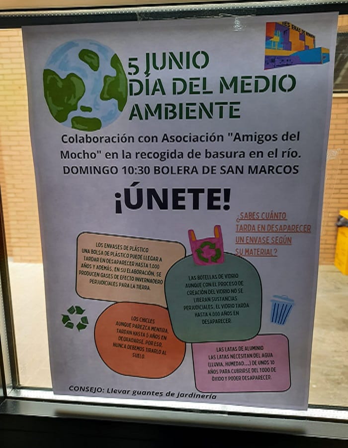 Amigos del Mocho invita a colaborar en el Dia del Medio Ambiente
