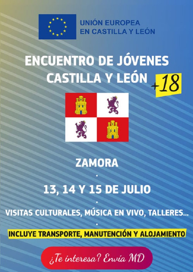 Encuentro de Jóvenes de Castilla y León con ocasión del Año Europeo de la Juventud.