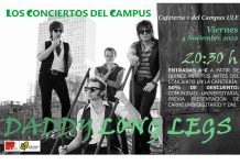 Concierto: DADDY LONG LEGS, en el Campus, viernes 4 noviembre; 20,30 h