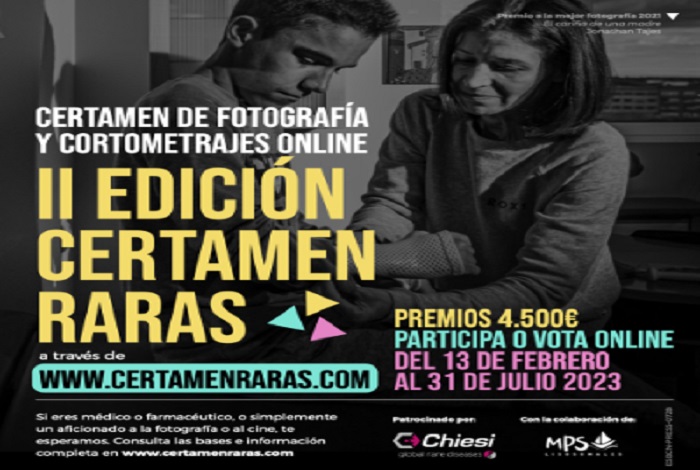 2º Certamen Internacional de Fotografía y Cortometrajes sobre enfermedades raras.