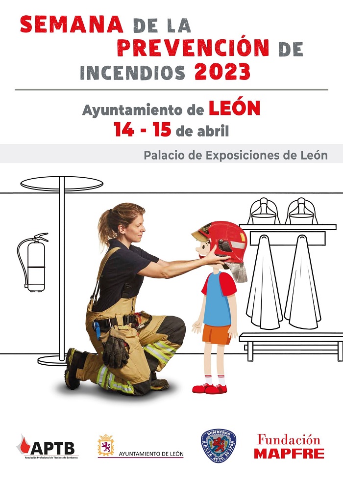 Semana de la prevención de incendios en el Palacio de Exposiciones de León