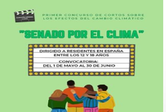 Concurso juvenil de cortometrajes 'Senado por el clima'.