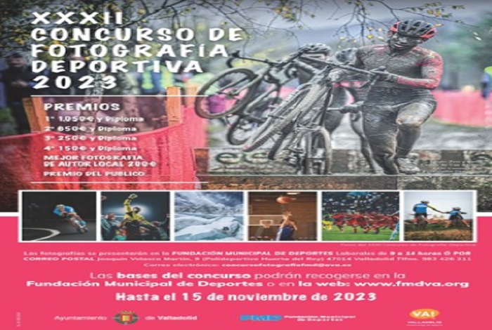 XXXII Concurso de Fotografía Deportiva 2023.