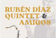Rubén Díaz Quintet & Amigos, en el Albéitar domingo 11 junio; 20,30 h