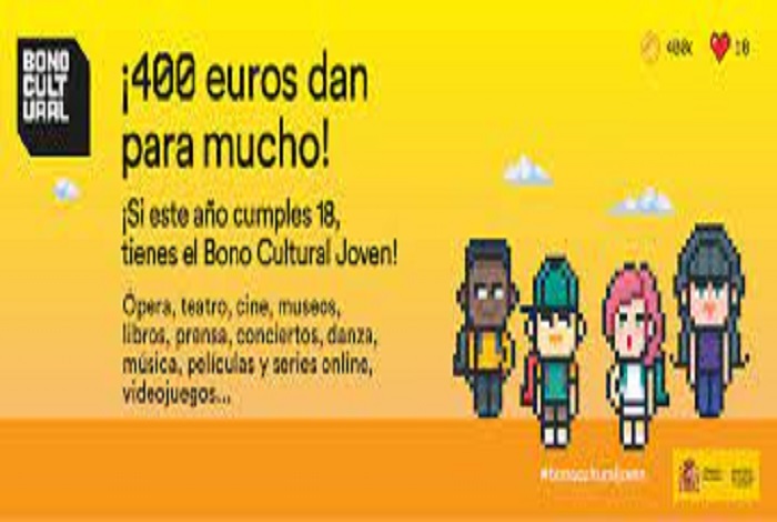 Ayudas Programa Bono Cultural Joven 2023.
