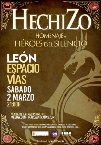 Concierto de Hechizo - Homenaje a Héroes del Silencio @ Espacio Joven Vías
