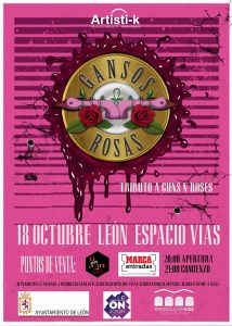 Concierto de Gansos Rosas "Tributo a Guns N´ Roses" @ Espacio Joven Vías