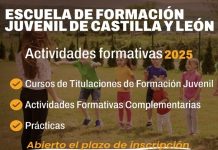 Programación formativa de la Escuela de Formación Juvenil de Castilla y León Programación formativa de la Escuela de Formación Juvenil de Castilla y León