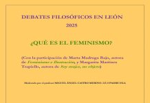 ¿Qué es el feminismo? en el debate filosófico del ILC, lunes 9 junio; 19 h