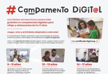 Campamento Digital en Leónjoven campamento digital león