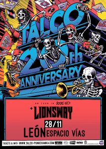 Concierto de Talco + Lionsway @ Espacio Joven Vías