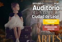 Programa del Auditorio Municipal Ciudad de León para el segundo semestre 2025