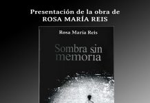 Se presenta «Sombra sin memoria», en el ILC, jueves 23 octubre; 19,30 h