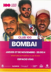 Concierto de Bombai @ Espacio Joven Vías
