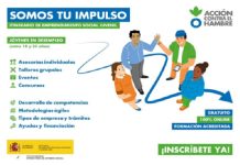 Somos tu impulso. Itinerario de Emprendimiento Social Juvenil 2025. Acción contra el hambre