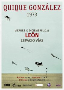 Concierto de Quique González @ Espacio Joven Vías