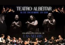 Concierto flamenco: «Flamenca Zambomba», en el Albéitar, martes 16 diciembre; 20,30 h