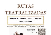 Rutas teatralizadas para fomentar las compras en el comercio justo y de proximidad de León rutas teatralizadas