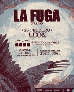 Concierto de La Fuga @ Espacio Joven Vías