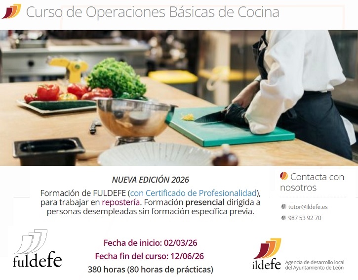 Curso de Operaciones Básicas de Cocina