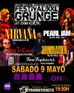 Festival "Grunge is not Dead" @ Espacio Joven Vías