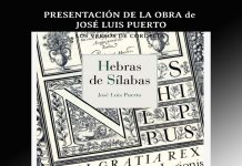 «Hebras de sílabas» se presenta el libro en el ILC, jueves 5; 19,30 h.