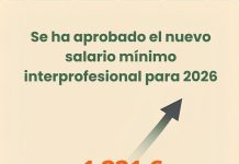 El salario mínimo interprofesional para 2026