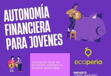 Taller gratuito sobre la Autonomía Financiera para Jóvenes.