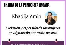 «Exclusión y represión de las mujeres en Afganistán por razón de sexo», conferencia en el ILC, viernes 13 febrero; 19 h