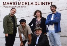 Mario Morla Quintet presenta disco, en el Albéitar, sábado 28 febrero; 20,30 h