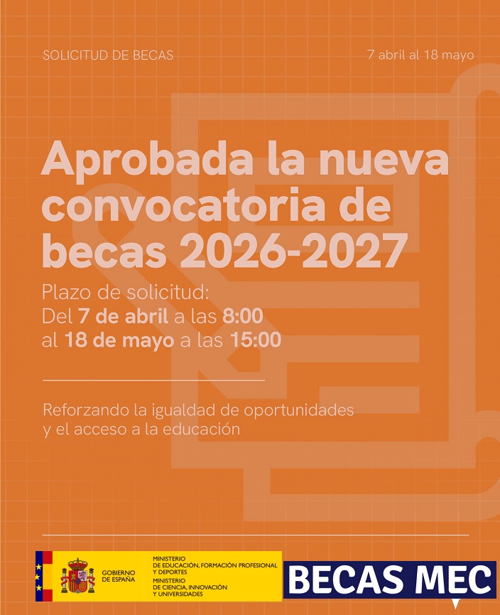 Becas MEC 2026-27