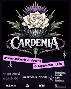Concierto de Cardenia @ Espacio Joven Vías