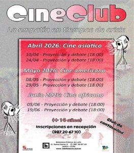 Cineclub "La empatía en tiempos de crisis", en la Biblioteca Pública @ Biblioteca Pública