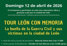 La asociación Auryn organiza: ‘Tour León con Memoria: la huella de la Guerra Civil y sus víctimas’