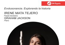 Concierto de Irene Mata, flauta y Graham Jackson, piano en el Albéitar