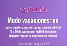 es.pabila hace una pausa durante el verano programación es.pabila