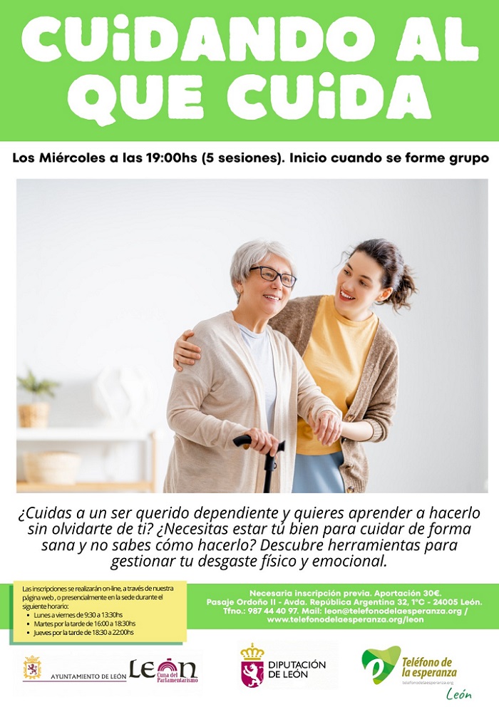 Cuidando al que cuida