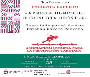 Conferencia "Ateroesclerosis Coronaria Crónica" @ Sala Región Leonesa del ILC