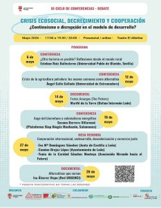 "¿Otro turismo es posible? Reflexiones desde el mundo rural", conferencia y debate @ Teatro El Albéitar
